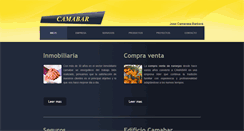 Desktop Screenshot of camabar.es